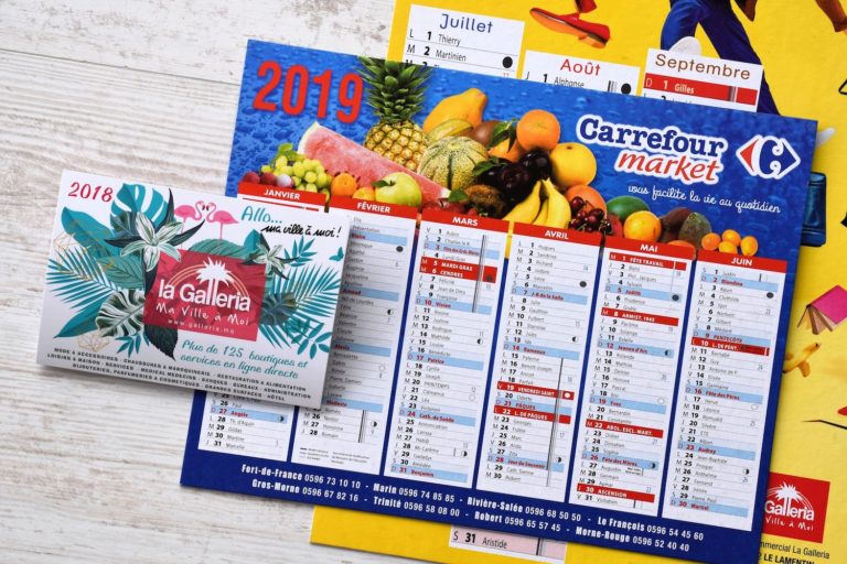 Calendriers Caraib Ediprint Imprimerie Martinique